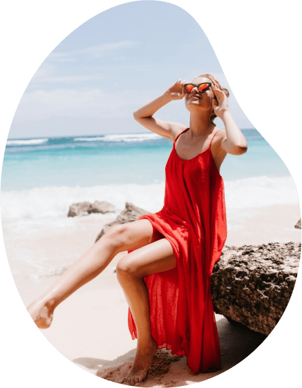 Girl at the beach