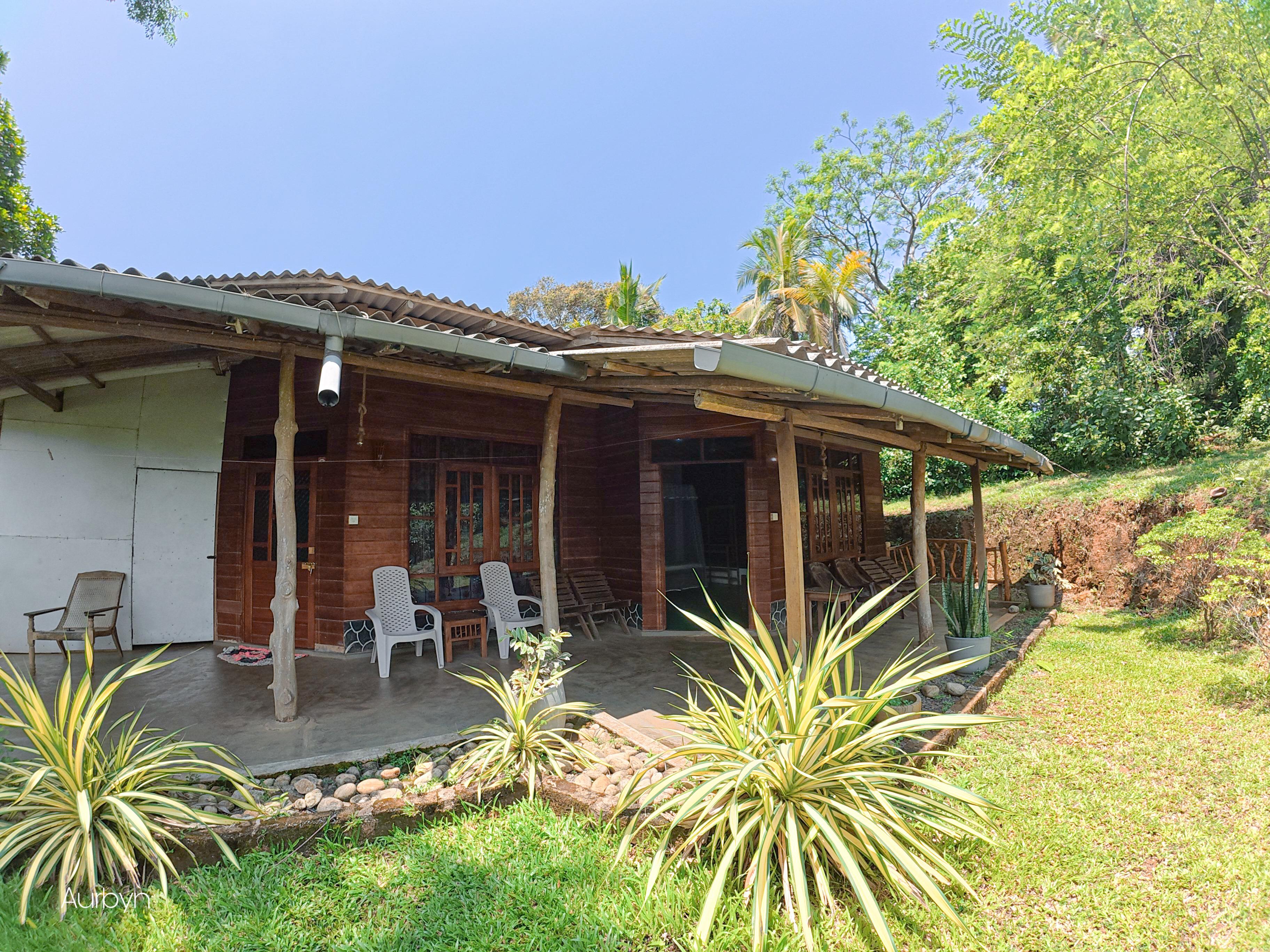 Villa exterior view