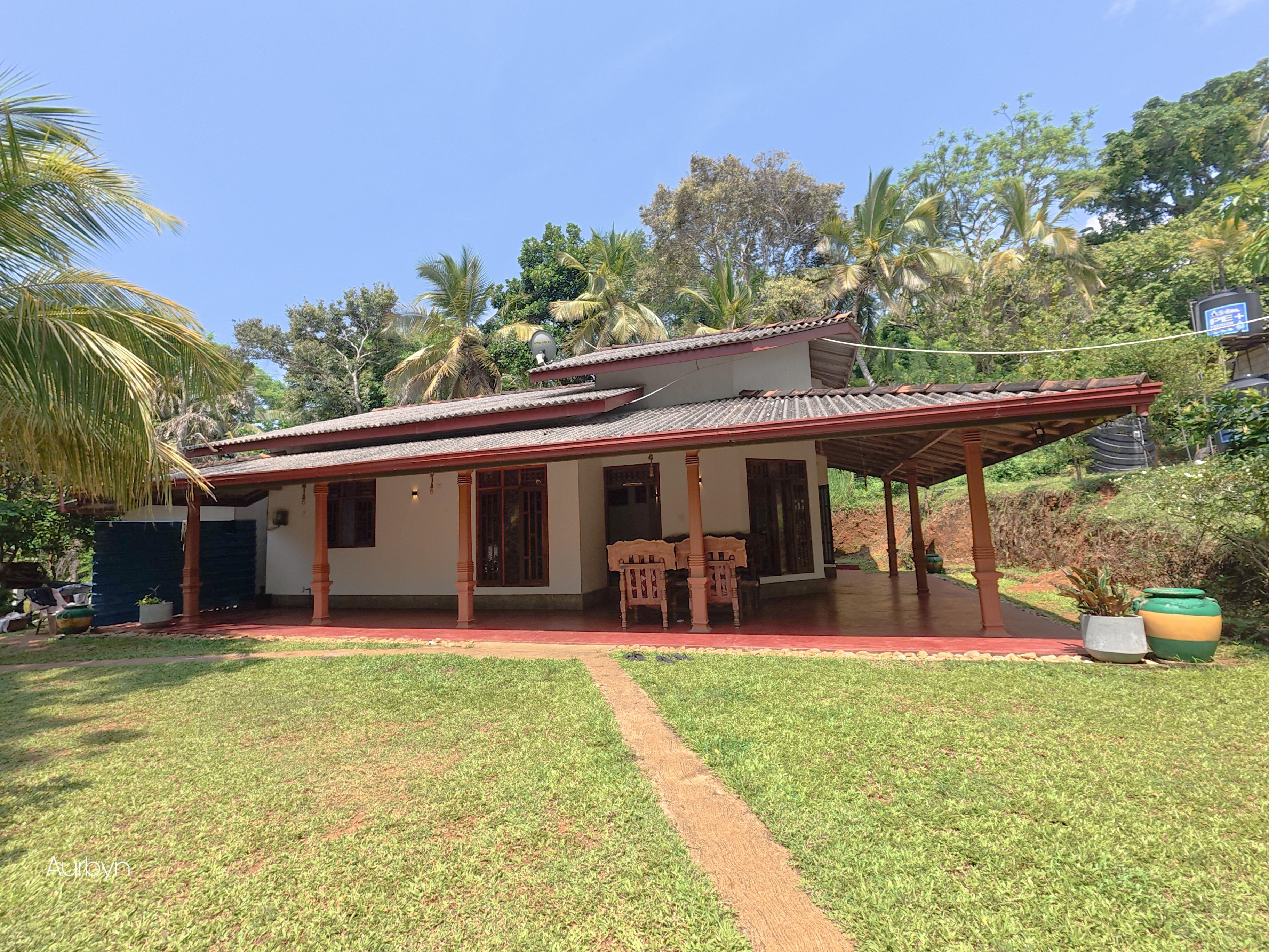 Villa exterior view